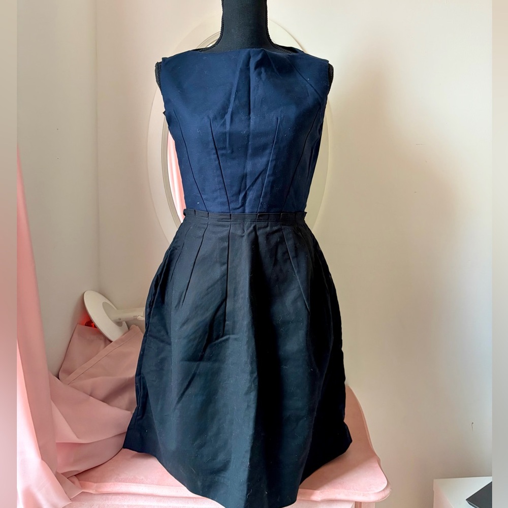 GAP Classic Navy Midi Dress